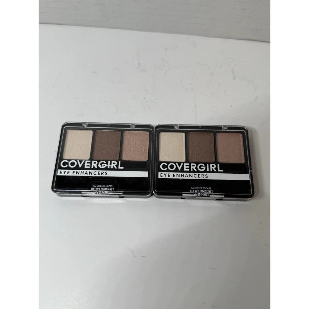 2 New Covergirl Eye Enhancers Eyeshadow Sweet Escape #102